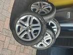 4 Winterbanden + 4 velgen + gratis wielschelen 195/55R16, Auto-onderdelen, Banden en Velgen, Ophalen, Gebruikt, 16 inch, Banden en Velgen