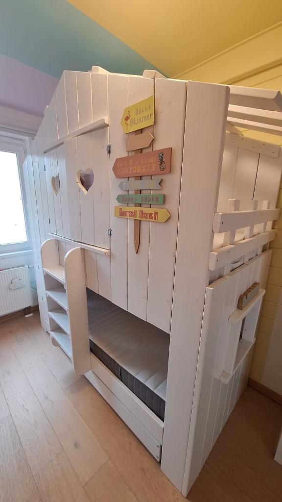 Lits superposés - (3 lits) - incroyable !, Maison & Meubles, Chambre à coucher | Lits superposés & Lits mezzanines, Lits superposés