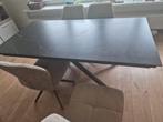 Gemarmerde eettafel, Huis en Inrichting, Tafels | Eettafels, Ophalen, Zo goed als nieuw