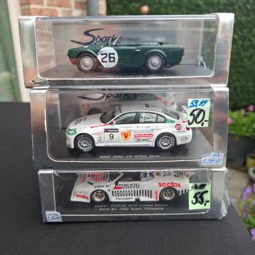 3 x 1/43 Spark Race Models beschikbaar voor biedingen