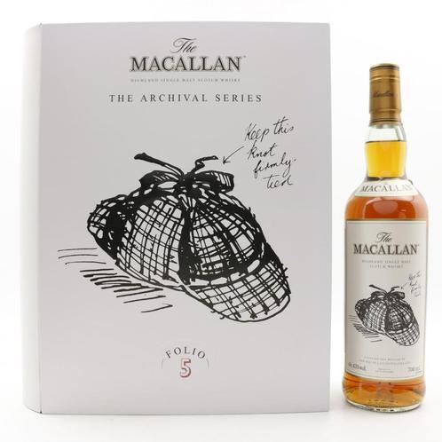 The Macallan - Folio 5 / Single Malt Whisky., Collections, Vins, Neuf, Pleine, Enlèvement ou Envoi