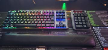 clavier & souris, Asus, Azerty, Comme neuf, Clavier gamer