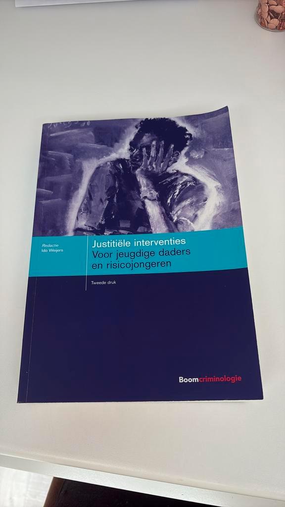 Justitiële interventies, Boeken, Wetenschap, Zo goed als nieuw, Ophalen of Verzenden