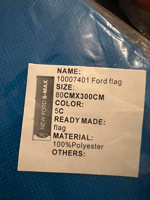 Drapeaux FORD NEUF origine, Diversen, Vlaggen en Wimpels, Nieuw, Ophalen