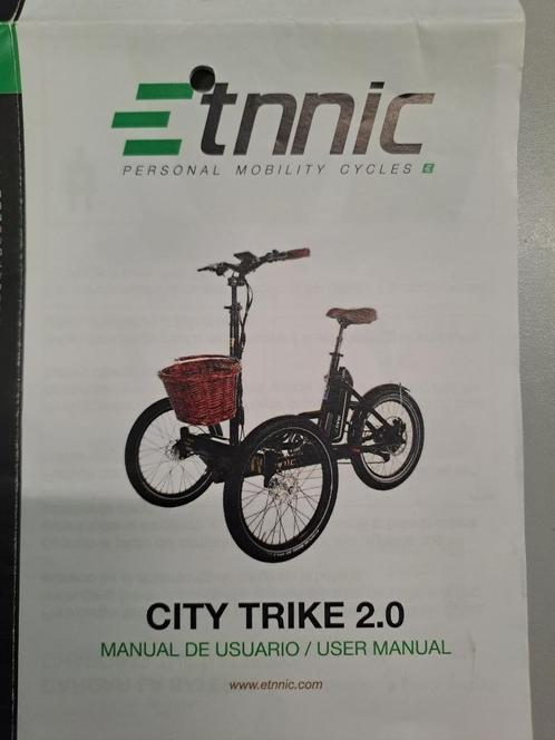 Elektrische driewieler 2 voorwielen 468Wh, Fietsen en Brommers, Fietsen | Driewielfietsen, Nieuw, Ophalen