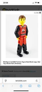 Figurine Lego Technic Team Fire Service, Enlèvement ou Envoi, Comme neuf, Ensemble complet, Lego