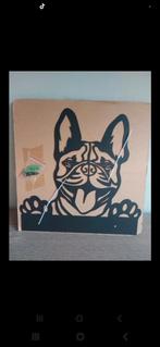 Décoration de jardin Boston Terrier. 30 cm x 30 cm. 2 La pho, Maison & Meubles, Accessoires pour la Maison | Peintures, Dessins & Photos