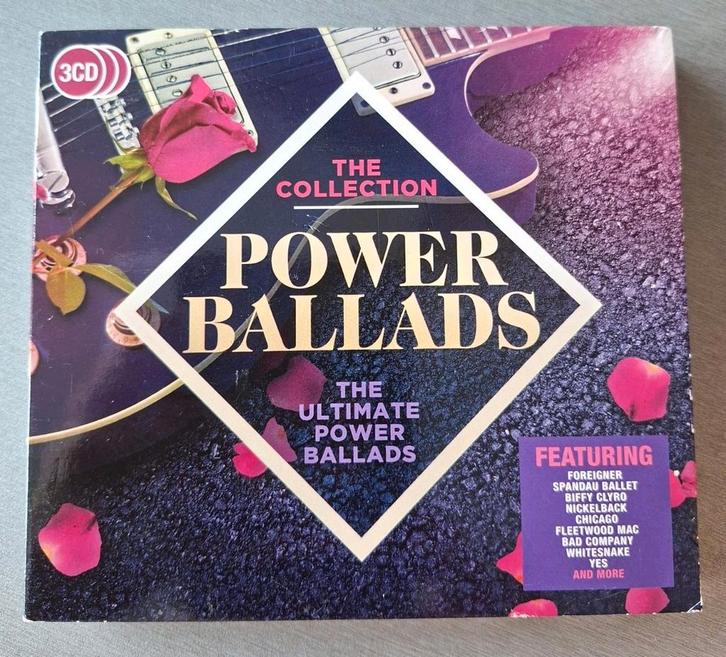 3cd set. Power Ballads (Rhino)., Cd's en Dvd's, Cd's | Verzamelalbums, Ophalen of Verzenden