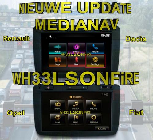 Media-Nav Renault - Dacia - Opel - Fiat 2024, Computers en Software, Navigatiesoftware, Update, Ophalen