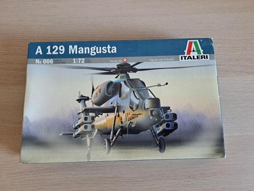 Italeri A 129 Mangusta, Hobby en Vrije tijd, Modelbouw | Vliegtuigen en Helikopters, Nieuw, Helikopter, 1:72 tot 1:144, Italeri