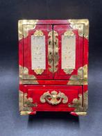 Oude Chinese juwelen doos, Ophalen