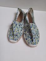 Espadrilles blauw groen gebloemd 37 nieuw, Vêtements | Femmes, Chaussures, Neuf, Espadrilles, Enlèvement ou Envoi, Bleu