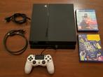 PlayStation 4 + controller + 2 spelletjes, Games en Spelcomputers, Ophalen, Met 1 controller, Original, Gebruikt