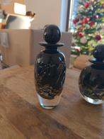 2 antieke glazen parfumflesjes, Antiek en Kunst, Ophalen