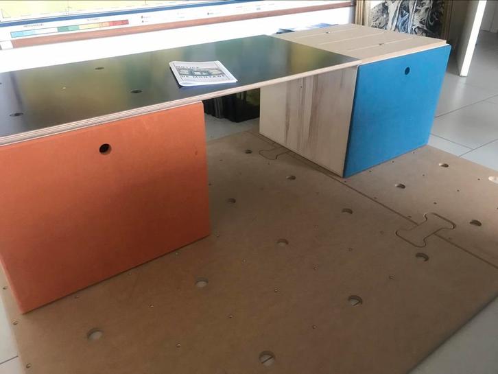 Kit modules camping-car Combeing pour Berlingo Utilitaire, Caravans en Kamperen, Kampeergereedschap, Zo goed als nieuw