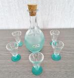 Karaf met 6 borrelglaasjes in Kristal, Verzamelen, Porselein, Kristal en Bestek, Ophalen of Verzenden, Zo goed als nieuw, Kristal
