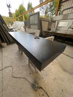 Natuursteen zwart graniet lavaboplaat, Antiek en Kunst, Ophalen