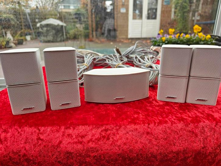 Bose Jewel luidsprekers 5xWit, Audio, Tv en Foto, Home Cinema-sets, Ophalen of Verzenden