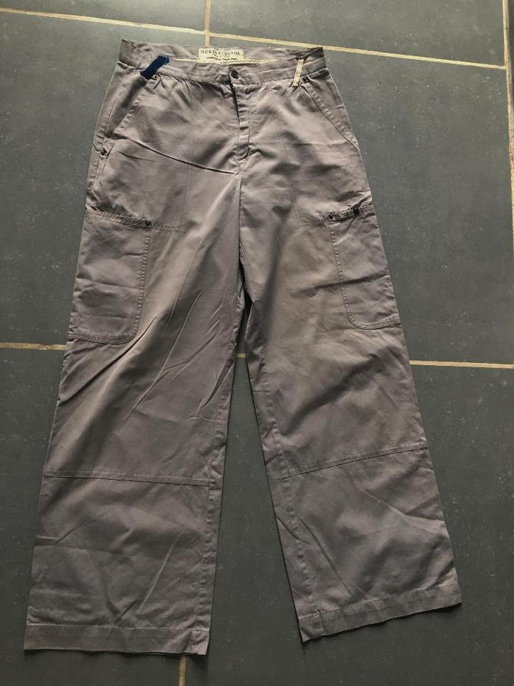 Guess broek wide en hoge taille maat 40, Kleding | Dames, Broeken en Pantalons, Zo goed als nieuw, Maat 38/40 (M), Ophalen of Verzenden