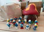 Maison + figurines Schtroumpfs, Ophalen of Verzenden, Zo goed als nieuw
