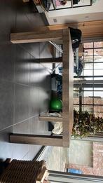 Houten tafel, Ophalen, Gebruikt, Eikenhout, Vierkant