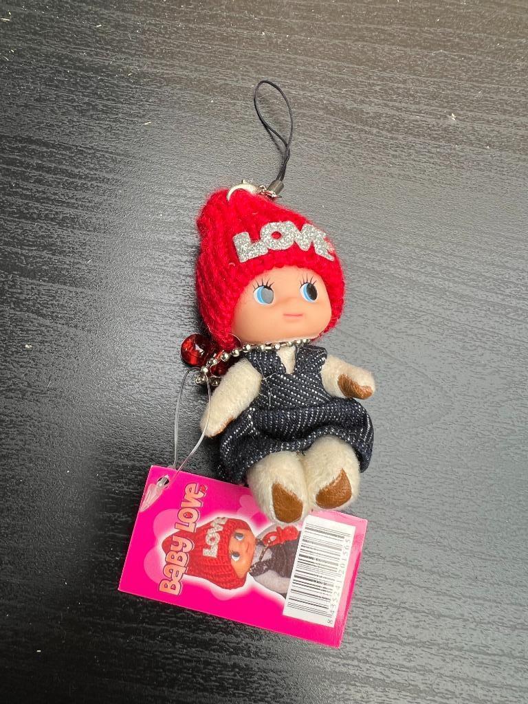 baby love sleutelhanger, Collections, Porte-clés, Comme neuf, Peluche ou Figurine, Enlèvement ou Envoi