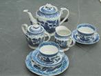 Blauw koffieservies, Huis en Inrichting, Keuken | Servies, Compleet servies, Zo goed als nieuw, Ophalen, Boerenbont