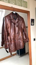 Mooie leren jas, Kleding | Dames, Ophalen, Zo goed als nieuw, Maat 38/40 (M), Bruin