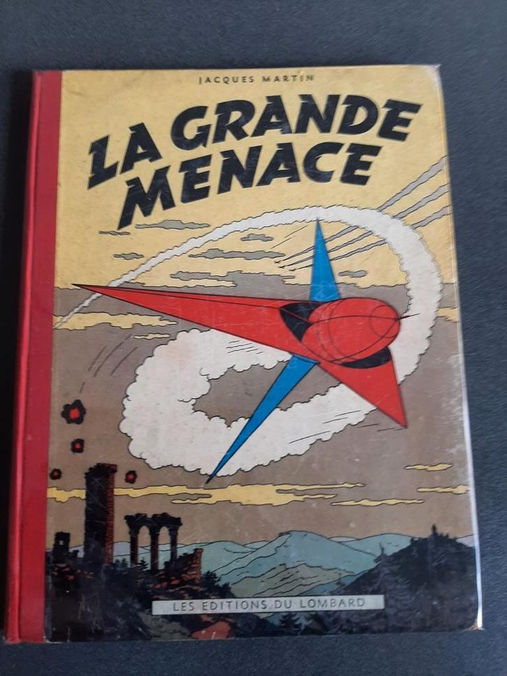 Lefranc: La grande menace EO 1954 + Toewijding, Boeken, Stripverhalen, Zo goed als nieuw, Ophalen of Verzenden