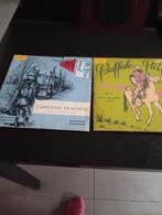 2 vinyles LP : le capitaine fracassé, buffalo Bill, Enlèvement ou Envoi, Comme neuf