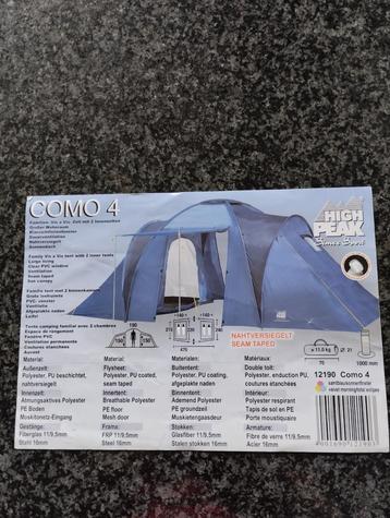 Familie tent met 2 binnenkamers beschikbaar voor biedingen