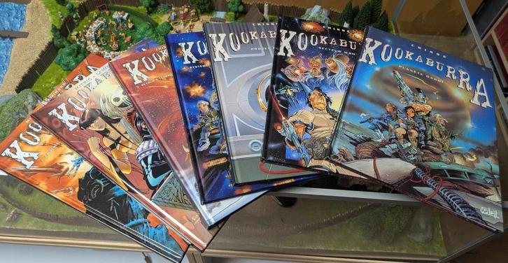 BDs Kookaburra T 1 à 7, Boeken, Stripverhalen, Zo goed als nieuw, Meerdere stripboeken, Ophalen of Verzenden