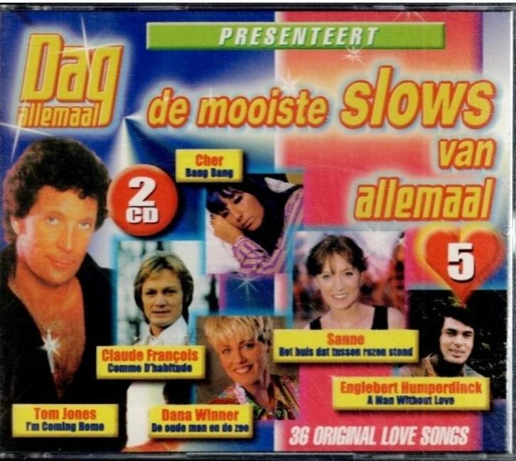 2 x cd   -    De Mooiste Slows Van Allemaal - 5, Cd's en Dvd's, Cd's | Overige Cd's, Ophalen of Verzenden