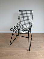 Draadstoel zwart, Huis en Inrichting, Stoelen, Ophalen, Zwart, Zo goed als nieuw, Metaal