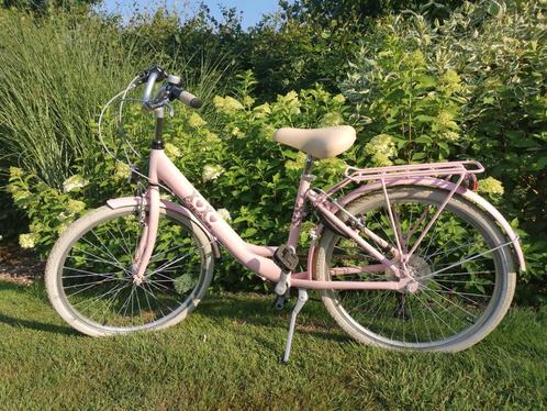 Meisjesfiets “Bike Fun Kids”, Lots of love, 22 inch met 6 ve, Fietsen en Brommers, Fietsen | Meisjes, Zo goed als nieuw, 22 inch