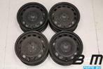 Set 16 inch stalen velgen VW Golf 6 / A3 8P, Auto-onderdelen, Banden en Velgen, Gebruikt