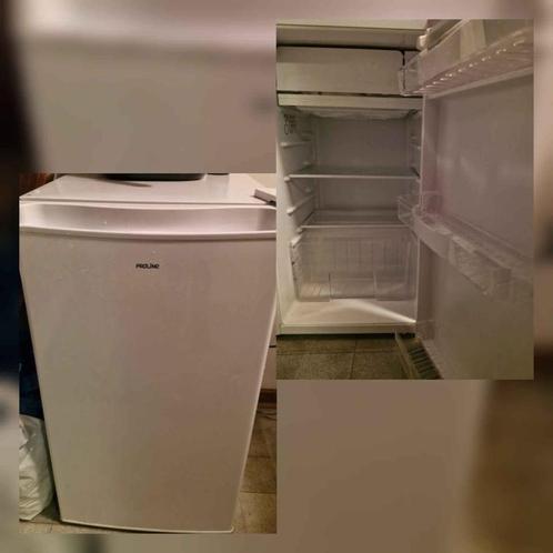 Proline TTR93WH Réfrigérateur (2022), Elektronische apparatuur, Koelkasten en IJskasten, Zo goed als nieuw, Met vriesvak, 75 tot 100 liter
