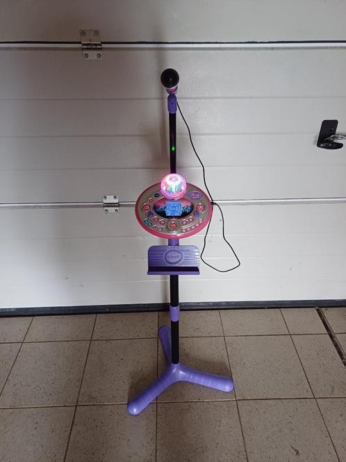 Vtech microfoon met discobol, Kinderen en Baby's, Speelgoed | Vtech, Zo goed als nieuw, 4 tot 6 jaar, Ophalen of Verzenden