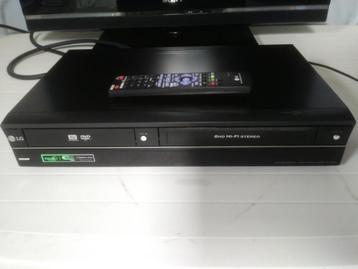 LG RCT689H combi DVD recorder/VHS video recorder met HDMI beschikbaar voor biedingen