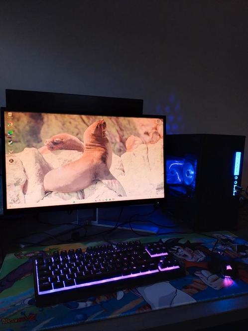 Game set-up - RTX 3060 12GB - 3 schermen en alle toebehoren!, Computers en Software, Desktop Pc's, Zo goed als nieuw, 2 tot 3 Ghz