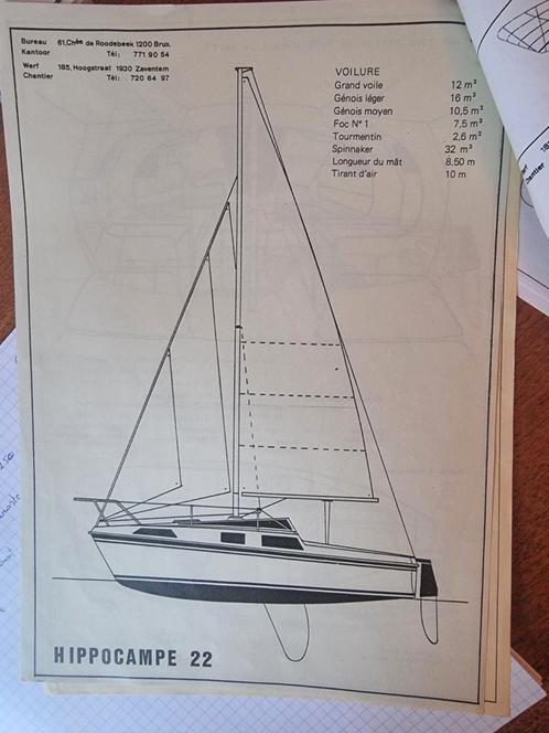 1e eigenaar zeilboot incl. nieuwe zeilen, Watersport en Boten, Zeilen en Zeiltoebehoren, Gebruikt, Spinnaker, 30 tot 60 m², 6 meter of meer