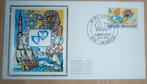 Année 1979 : FDC 1944 soie - Tintin - Obli Zwijnnaarde, Ophalen of Verzenden