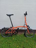 Brompton C-line Urban H2R, als nieuw! Naafdynamoverlichting, Fietsen en Brommers, Ophalen, Brompton, 16 tot 18 inch, Versnellingen