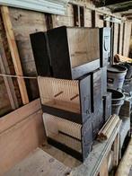 Tentoonstelling kooitjes L36 H30 B16