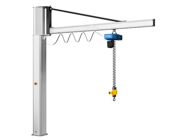 DEMAG pro zwenkbare kolonkraan met heftakel 500 kg, Doe-het-zelf en Bouw, Lieren en Takels, Ophalen