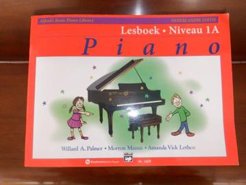 Alfred's piano lesboek 1A Nederlands - onbeschreven! beschikbaar voor biedingen