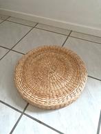 Rond Tatami zitkussen - yogakussen, Huis en Inrichting, Overige materialen, Minder dan 50 cm, Bohemian, boho, duurzaam & natuurlijk