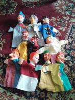 Retro handpoppen poppenkastpoppen, Verzamelen, Ophalen of Verzenden