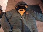warme dikke jas met kap kaki merk PME Legend dreamlifter, Kleding | Heren, Jassen | Winter, Maat 52/54 (L), Ophalen of Verzenden