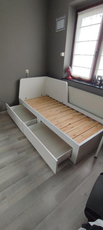 IKEA FLEKKE 1- of 2-zitsslaapbank (2 laden+boxspring) beschikbaar voor biedingen